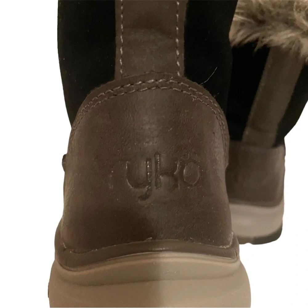 Ryka Women’s Boots Winter Size 5 M Faux Fur Leather and Man Made Material